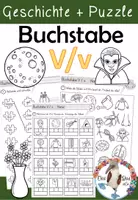 Vorschau - Unterrichtsreihen - Buchstabe V - Einführung inklusive Geschichte & Merkwörter - Deckblatt