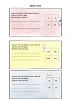 Vorschau - Arbeitsblätter - Matherätsel (Materialpaket) - Deckblatt