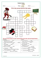Vorschau - Spiele - Crossword Passive Voice 1 - Simple Present, Simple Past und Present Perfect - Seite 3