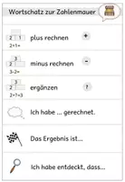 Vorschau - Merkblätter - Wortschatz zur Zahlenmauer - Übersichtsblätter - Seite 3