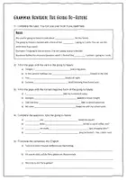 Vorschau - Arbeitsblätter - Grammar Revision: The Going To-Future - Seite 1