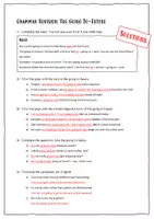 Vorschau - Arbeitsblätter - Grammar Revision: The Going To-Future - Seite 2