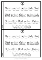 Vorschau - Fördermaterial/Inklusion - Lese-Flitzer | Buchstabe O/o | Lesetempo-Training | Grundschrift - Seite 3