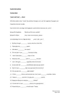 Vorschau - Arbeitsblätter - Practice Sheets 'some' and 'any' - Seite 1