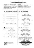 Vorschau - Arbeitsblätter - Mund zeichnen - mit schönem Erklärvideo! - Deckblatt