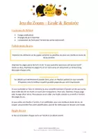 Aperçu - Apprentissages en autonomie - Jeu du zoom - Ecole et Rentrée - Page 1