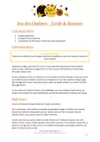 Aperçu - Apprentissages en autonomie - Jeu des ombres - Ecole et Rentrée - Page 1