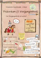 Vorschau - Interaktives Material - Interaktiv: Präteritum (1. Vergangenheit) 3. Teil - Deckblatt