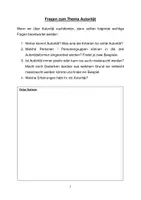 Vorschau - Arbeitsblätter - Arbeitsblatt zum Thema Autorität - Seite 1