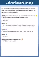 Vorschau - Fördermaterial/Inklusion - FRESCH - Abschreibkartei (5 Schwierigkeitsstufen) - Seite 1