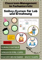 Vorschau - Poster - Classroom-Management im Fachunterricht (Smiley-System für Lob und Ermahnung) - Deckblatt