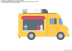 Aperçu - Cartes / Images - Si j'avais un food truck (éducation spécialisée) - Page de couverture