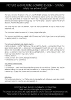 Vorschau - Arbeitsblätter - SPRING - PICTURE AND READING COMPREHENSION - Seite 2