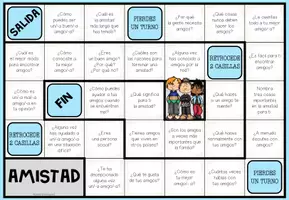 Vista previa - Juegos / Gamificación - AMISTAD - Juego de mesa de conversación - página 1