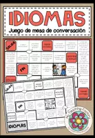 Vista previa - Juegos / Gamificación - IDIOMAS - Juego de mesa de conversación - Portada
