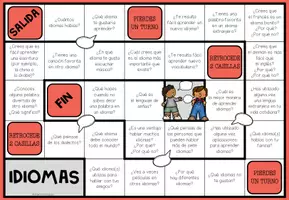 Vista previa - Juegos / Gamificación - IDIOMAS - Juego de mesa de conversación - página 1