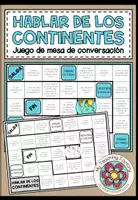 Vista previa - Juegos / Gamificación - LOS CONTINENTES - Juego de mesa de conversación - Portada
