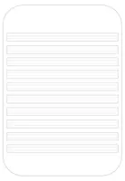 Vorschau - Anderer Materialtyp - Schreiblinien Vorlage Klasse 1-2 - Deckblatt