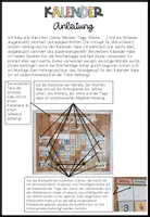 Vorschau - Fördermaterial/Inklusion - Boho - Kalender (Tafelkalender) - Seite 1
