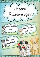 Vorschau - Poster - Materialpaket Hundeklasse - Deckblatt