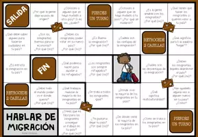Vista previa - Juegos / Gamificación - MIGRACIÓN - Juego de mesa de conversación - página 1