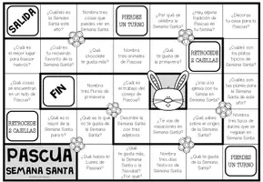 Vista previa - Juegos / Gamificación - PASCUA SEMANA SANTA - Juego de mesa de conversación - página 2