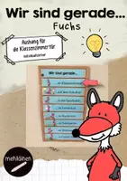 Vorschau - Bildkarten - Wir sind gerade - Fuchs - Deckblatt