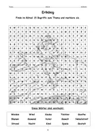 Vorschau - Arbeitsblätter - Suchsel zur Ballade ERLKÖNIG von Goethe - Word & PDF - Seite 2