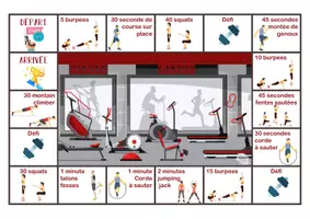 Aperçu - Apprentissages en autonomie - JEUX DE L'OIE SPORTIFS - CARDIO - Page de couverture