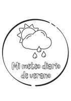 Vista previa - Hojas de trabajo - MI METEO DIARIO DE VERANO - página 2