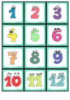 Vorschau - Spiele - Numbers 1-12 Spielkarten – verschiedene Spielformen zum Üben und Festigen des Wortschatzes – Englisch - Seite 3