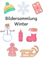 Vorschau - selbst erstellte Cliparts/Grafiken - Bildersammlung Winter - Deckblatt