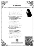 Vorschau - Arbeitsblätter - Finde den Fehler in der Ballade LORELEY von Heine - Word & PDF - Seite 1