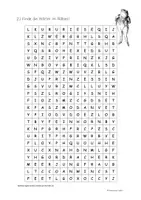 Vorschau - Arbeitsblätter - Suchsel/ Rätsel "Märchenfiguren" Klasse 2-5 - Seite 3