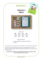 Vorschau - Fördermaterial/Inklusion - Klettmappe 4 - ZR 5 Addition - Seite 1