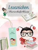 Vorschau - Mal- und Bastelvorlagen - Lesezeichen für die Marienkäferklasse - Deckblatt