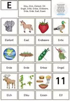 Vorschau - Fördermaterial/Inklusion - Anlaute - A E I O U: 48 Wort- und 48 Bildkarten - Seite 2