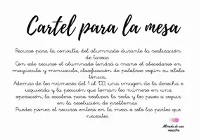 Vista previa - Refuerzo / NEE / Materiales de apoyo - Recurso de consulta para mates y lengua - página 1