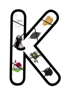 Vorschau - Spiele - Buchstabenpuzzle "K" mit Anlauten - 2-fach differenziert - DaZ / Deutsch - Seite 2