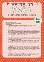 Vorschau - Stundenentwürfe - Lesson idea: Describing Pets - Writing Riddles - Guessing Game - Seite 1