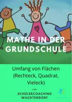 Vorschau - Arbeitsblätter - Umfang Flächen (Quadrat/Rechteck) Formelblatt, Aufgaben, Lösung - Deckblatt