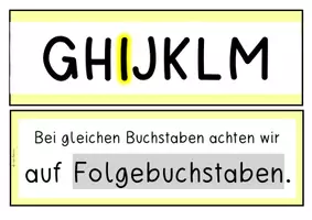 Vorschau - Arbeitsblätter - Ordnen nach dem Alphabet (ABC) - Seite 3