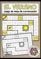 Vorschau - Spiele - EL VERANO - Plauderbrettspiel in Spanisch - Deckblatt