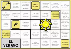 Vorschau - Spiele - EL VERANO - Plauderbrettspiel in Spanisch - Seite 1