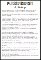 Vorschau - Poster - Klassendienste (Dienste in der Klasse) im Boho-Stil - Seite 1