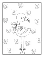 Vorschau - Mal- und Bastelvorlagen - Kunstprojekt Flamingo - Malvorlagen / Ausmalbilder für die Flamingoklasse - Seite 3