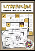 Vorschau - Spiele - LITERATURA - Plauderbrettspiel in Spanisch - Deckblatt