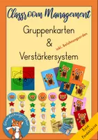 Vorschau - Poster - Verstärkersystem Belohnungssystem Gruppenkarten rote Pandaklasse - Deckblatt
