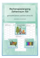 Vorschau - Arbeitsblätter - Materialpaket: Rechenspaziergang ZR 100 - Seite 1
