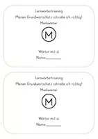 Vorschau - Arbeitsblätter - Lernwörtertraining Grundwortschatz Hessen Wörter mit ai - Seite 2